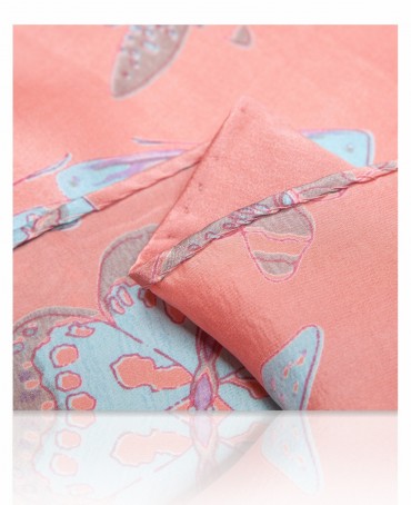 Шейный Платочек Женский SS.KV-BUTTERFLY/SALMO